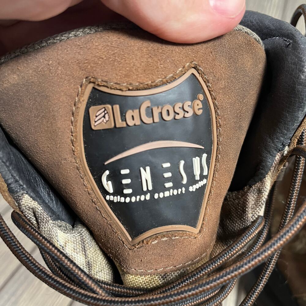 LaCrosse 4700M Hunting Boots Camo Genesys Gore Tex Men Sz 13 Leather Outdoor 11" - Picture 10 of 11